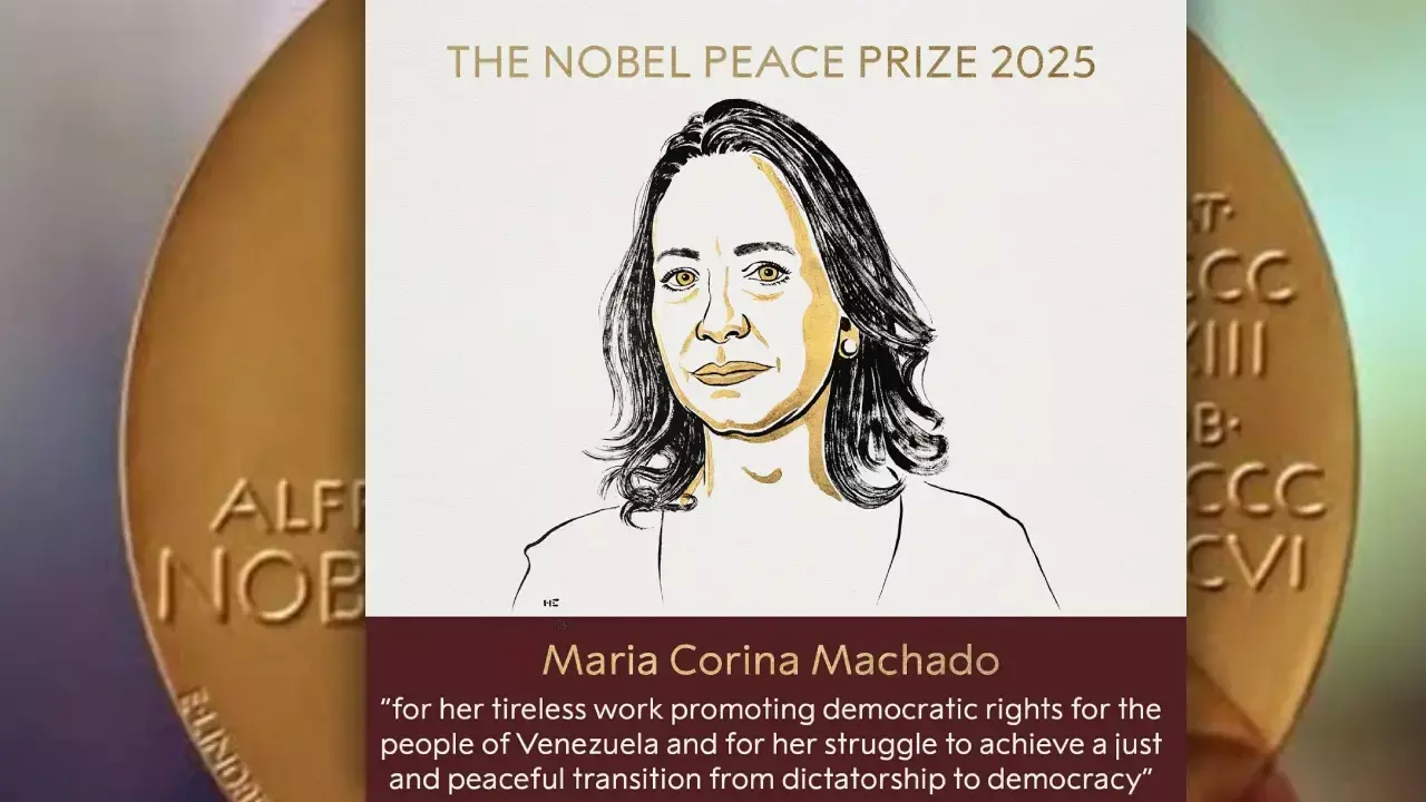 Nobel Peace Prize 2025: Venezuelas Maria Corina Machado Receives Honor