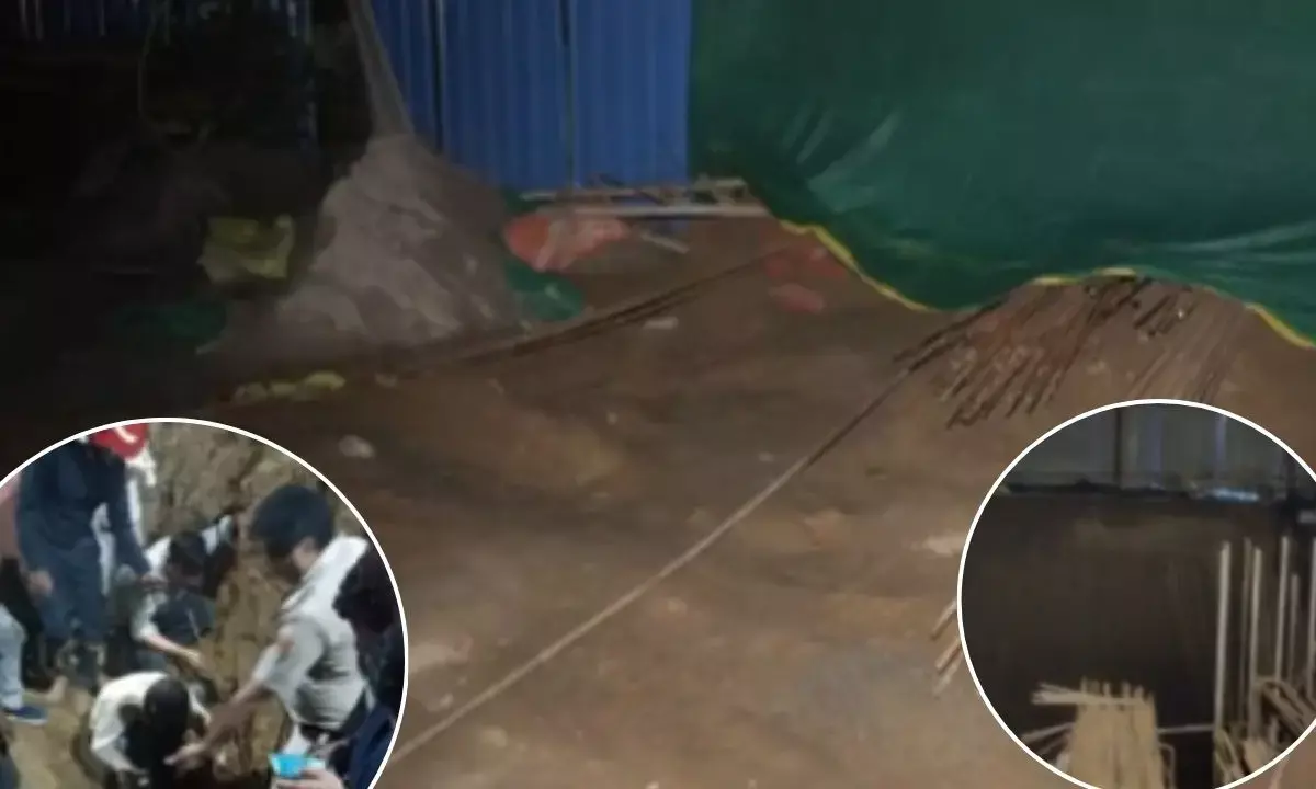 Delhi Wall Collapsed