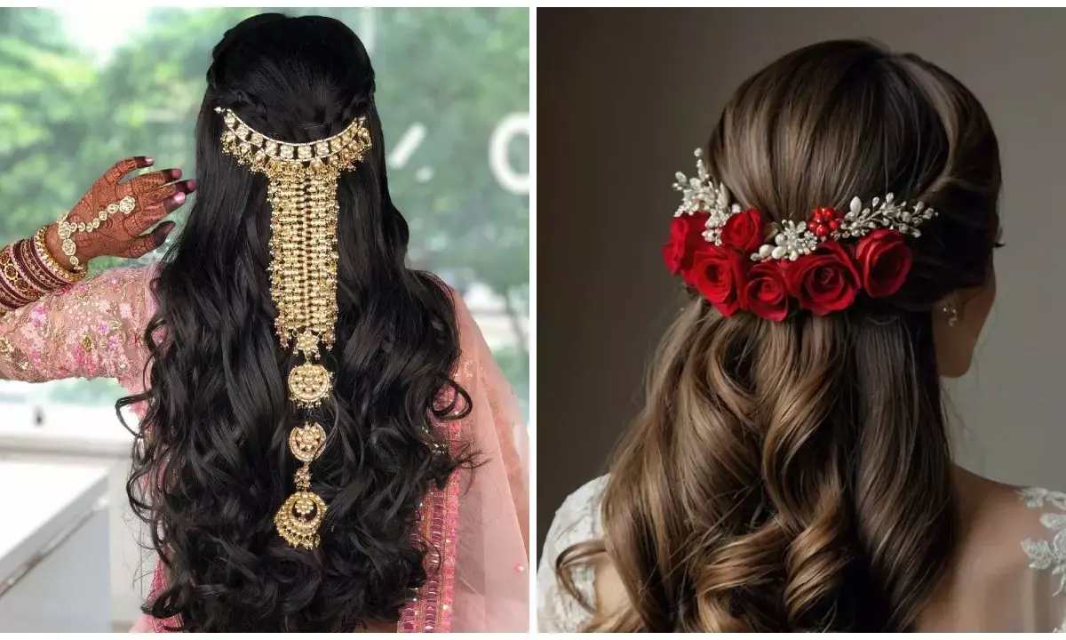 Karwa Chauth Hair Styles accessories Karwa Chauth Hair Styles accessories