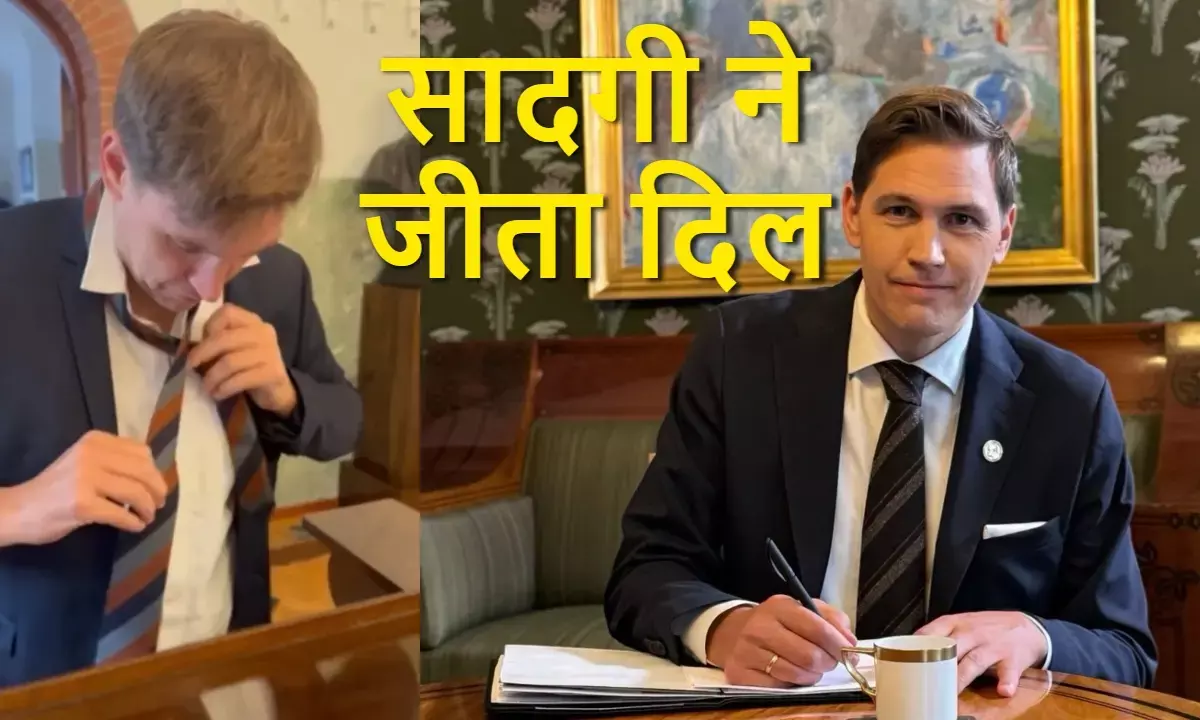 Nobel Chairman Jørgen Watne Frydness simplicity won the worlds hearts.