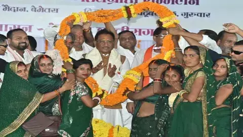 सीएम साय ने कई विकास कार्यों का किया लोकार्पण और भूमिपूजन सीएम साय ने कई विकास कार्यों का किया लोकार्पण और भूमिपूजन