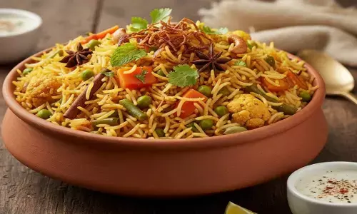 how to make veg biryani at home