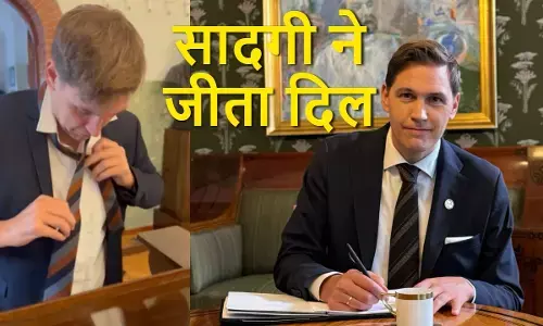 Nobel Chairman Jørgen Watne Frydness simplicity won the worlds hearts.