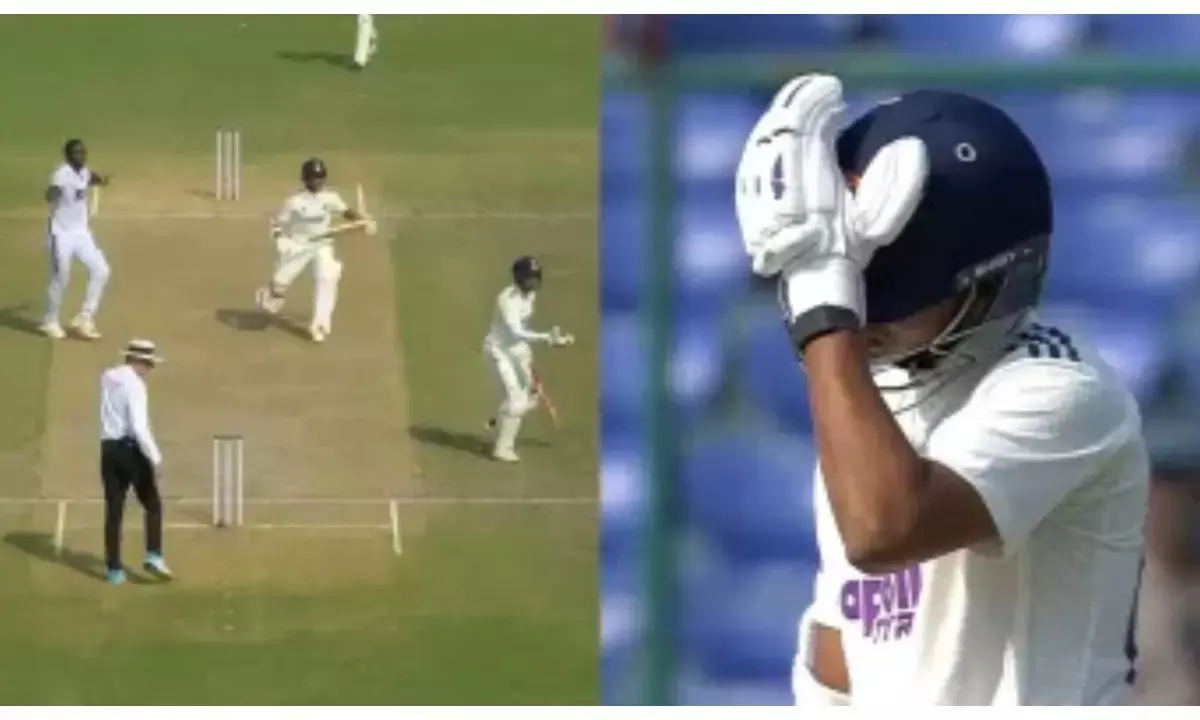 Yashasvi Jaiswal run out: