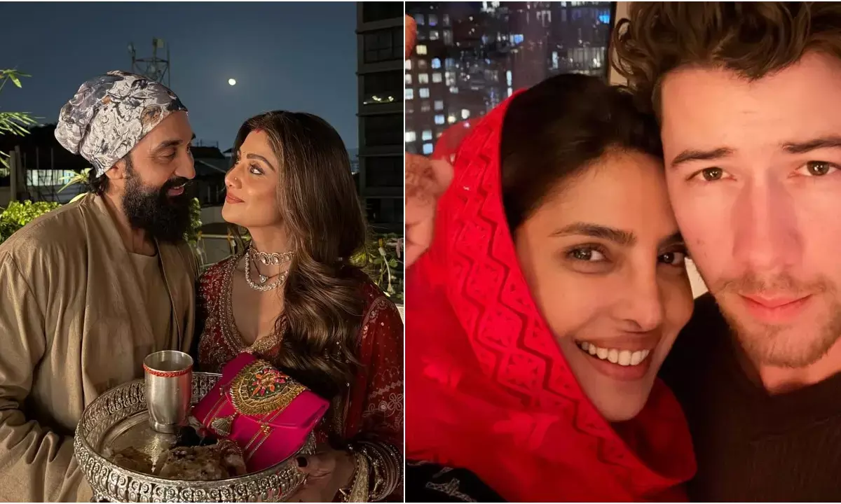 बॉलीवुड सेलेब्स ने मनाया करवा चौथ 2025 बॉलीवुड सेलेब्स ने मनाया करवा चौथ 2025