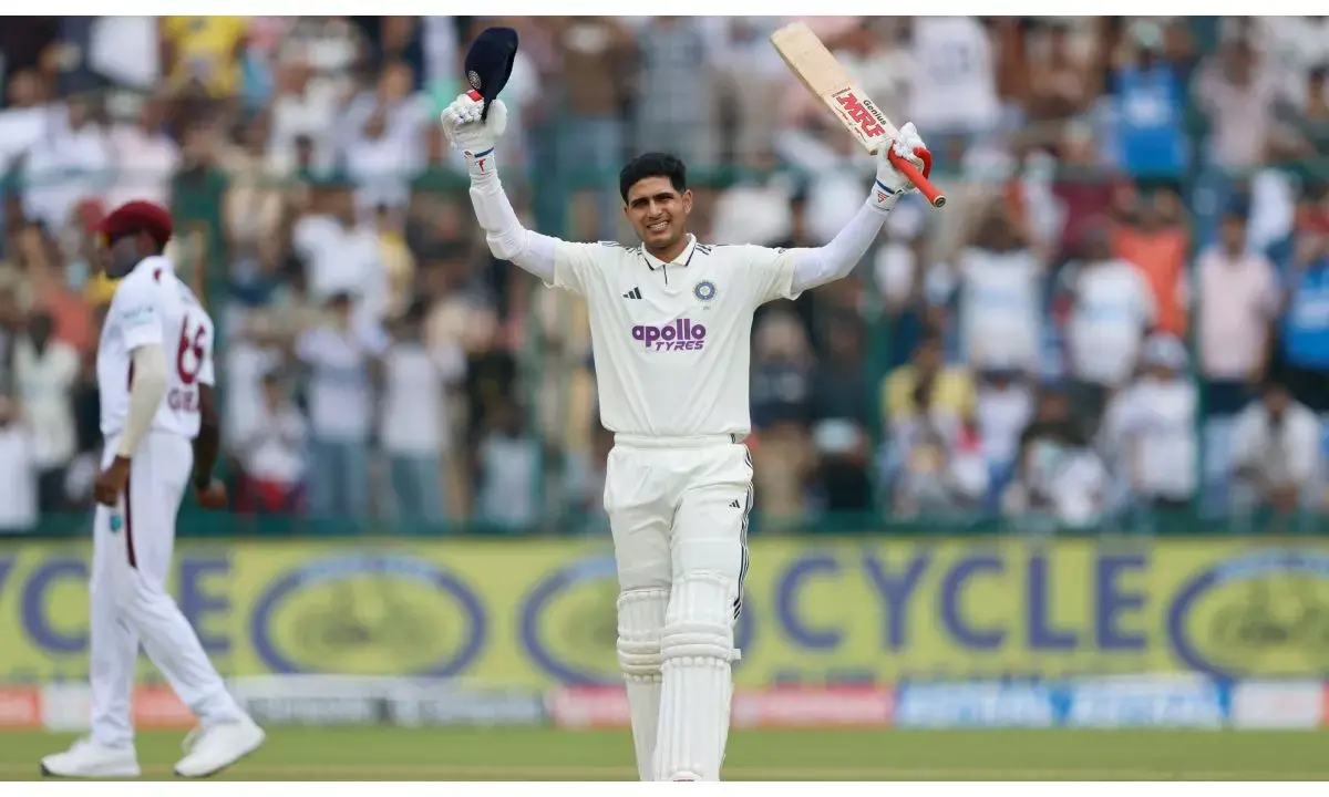 Shubman Gill century as test captain