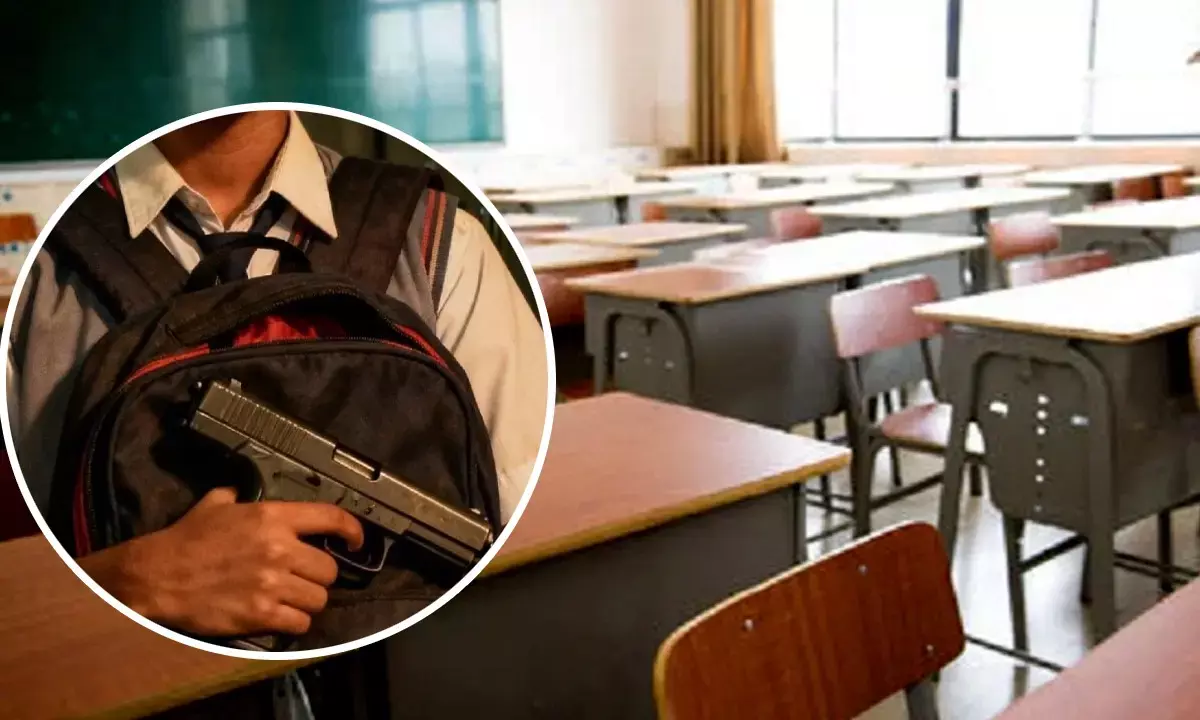 Student Reached School with Pistol