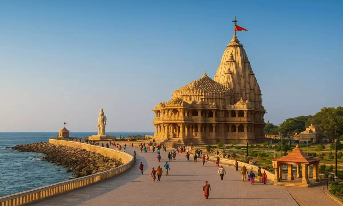 somnath famous places gujarat