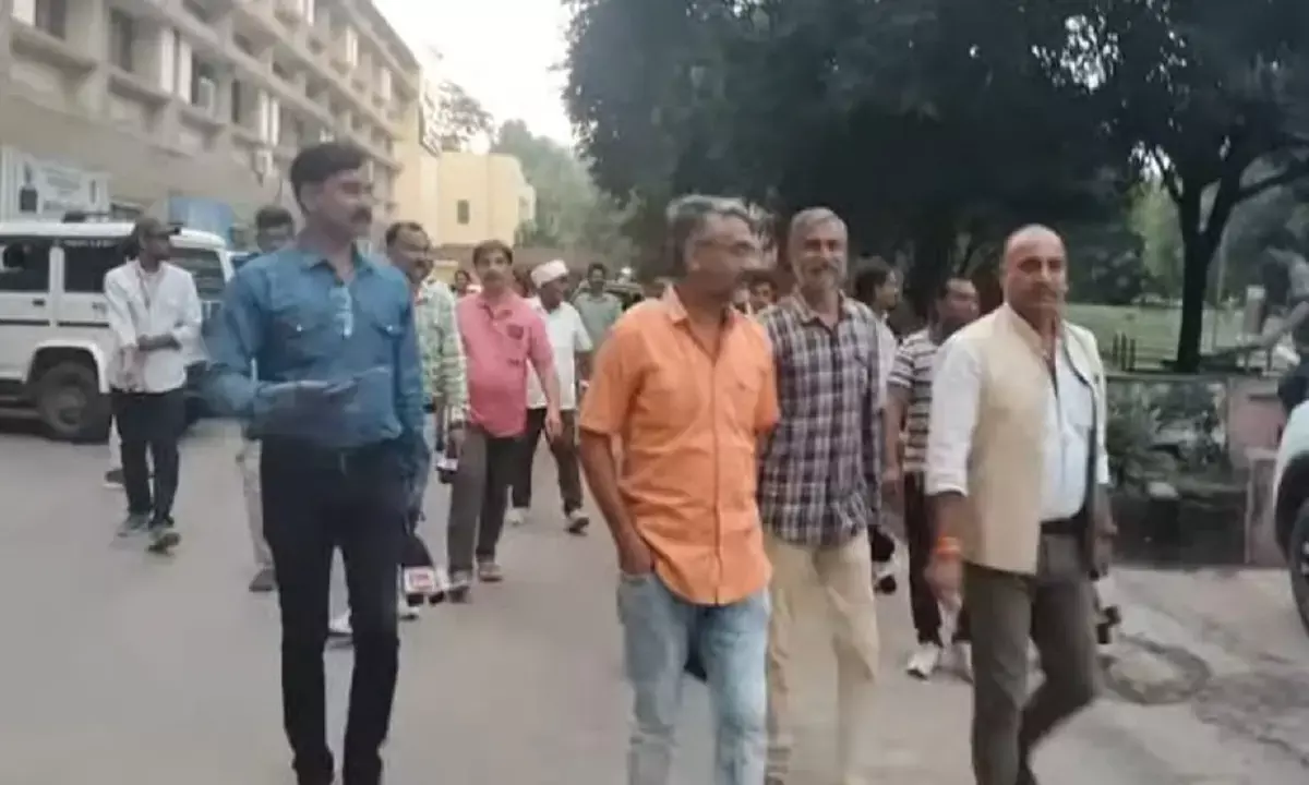 Narsinghpur: Journalists boycotted the press conference of Minister-in-Charge Govind Singh Rajput.