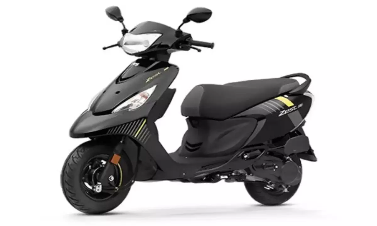 new TVS Scooty Zest SXC price and features detsils
