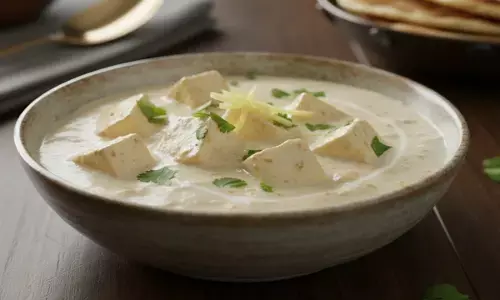 how to make white gravy paneer recipe