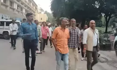 Narsinghpur: Journalists boycotted the press conference of Minister-in-Charge Govind Singh Rajput.