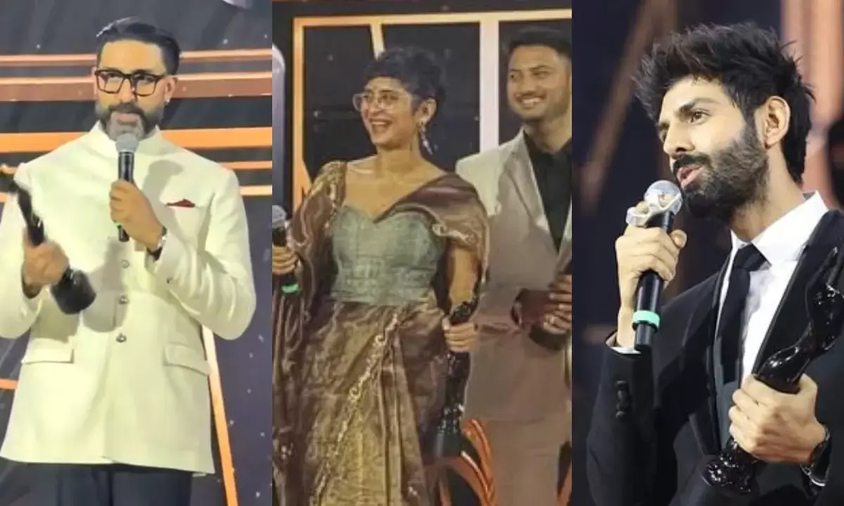 फिल्मफेयर अवॉर्ड्स में छाया ‘लापता लेडीज’ का जलवा, कार्तिक-अभिषेक-आलिया बने बेस्ट एक्टर्स फिल्मफेयर अवॉर्ड्स में छाया ‘लापता लेडीज’ का जलवा, कार्तिक-अभिषेक-आलिया बने बेस्ट एक्टर्स