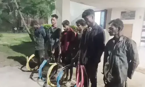 अंडरग्राउंड कोल माइन्स में 6 चोर  24 घण्टे तक फंसे रहे