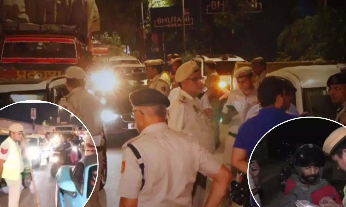 Delhi Police General Patrol Operation