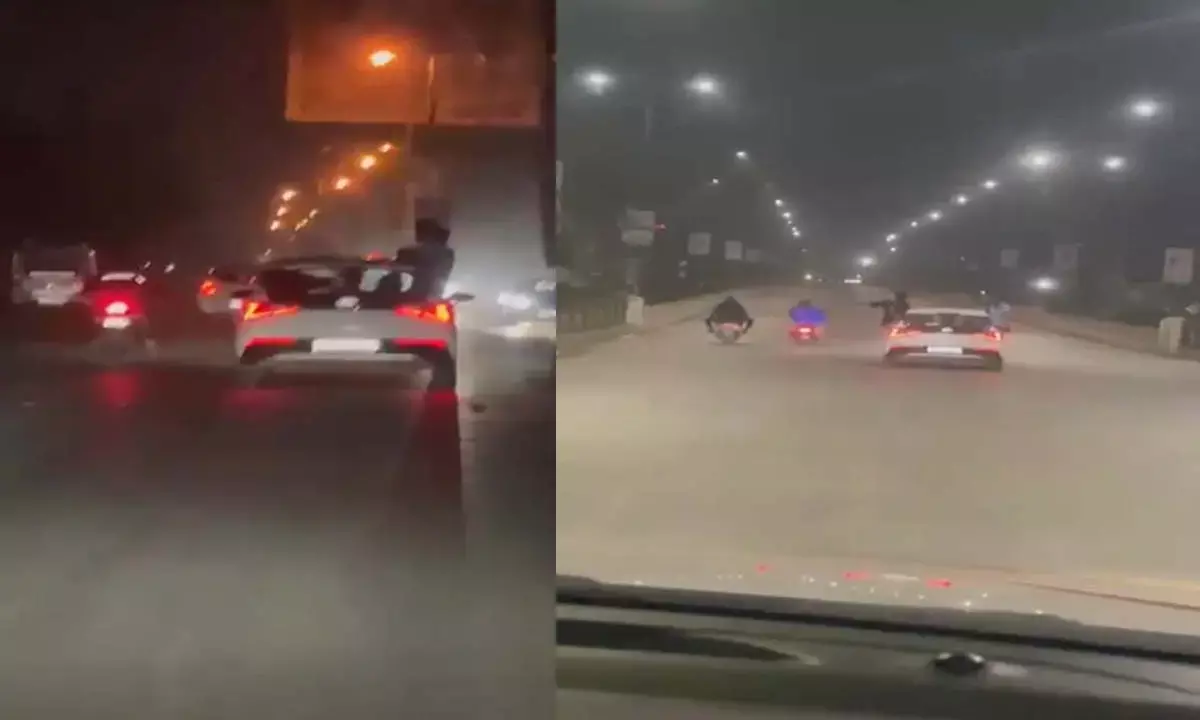 पुलिस का डर नहीं : स्टंटबाज दे रहे चुनौती,  एक और वीडियो वायरल