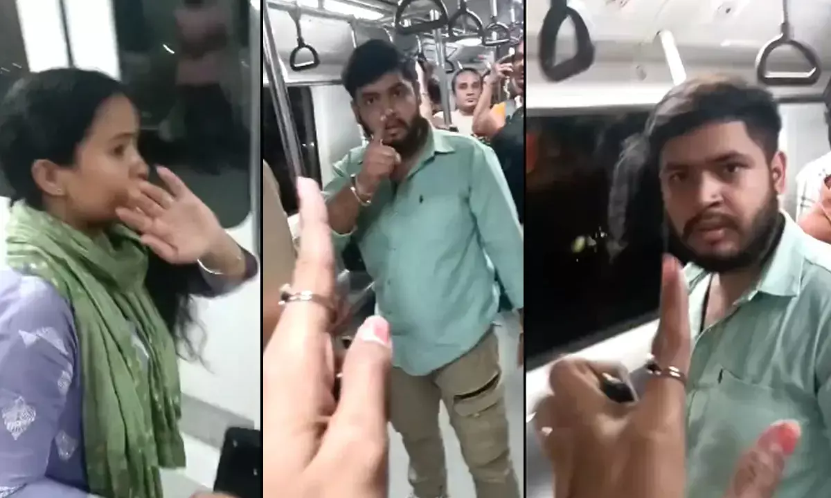 Delhi Metro Viral Video