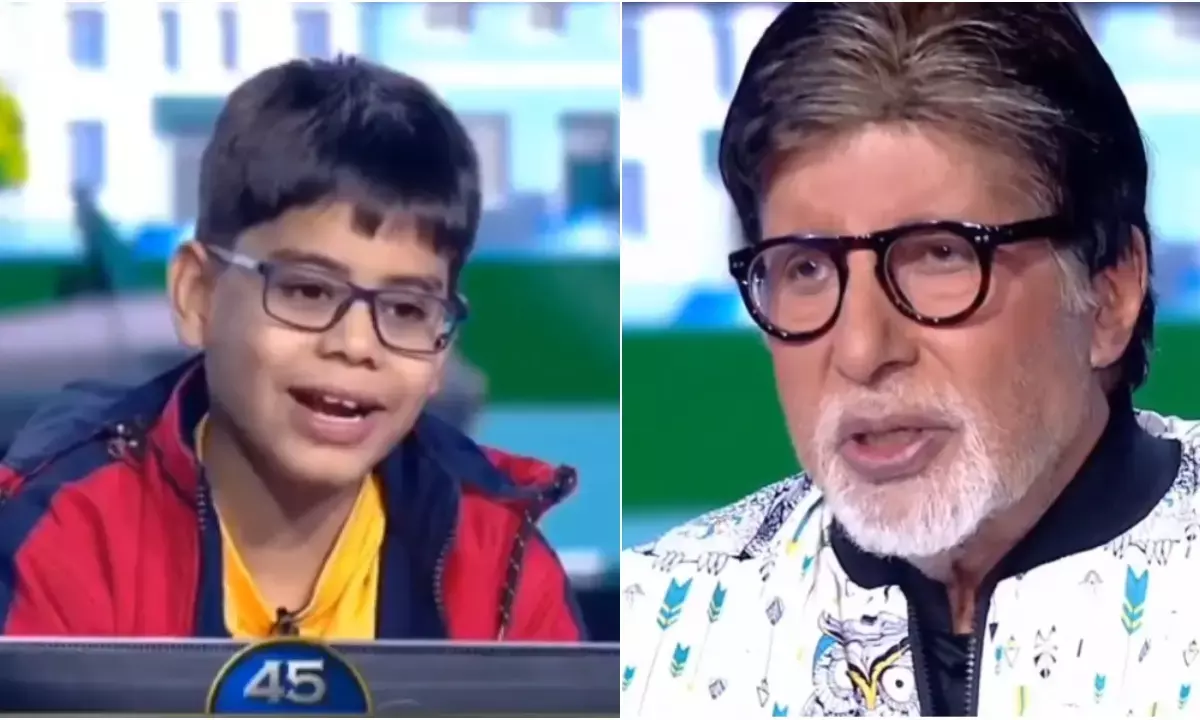 कौन बनेगा करोड़पति 17 में अमिताभ बच्चन के सामने हॉट सीट पर बैठते ही एक छोटे बच्चे ने घमंडी और असम्मानजनक व्यवहार दिखाया।