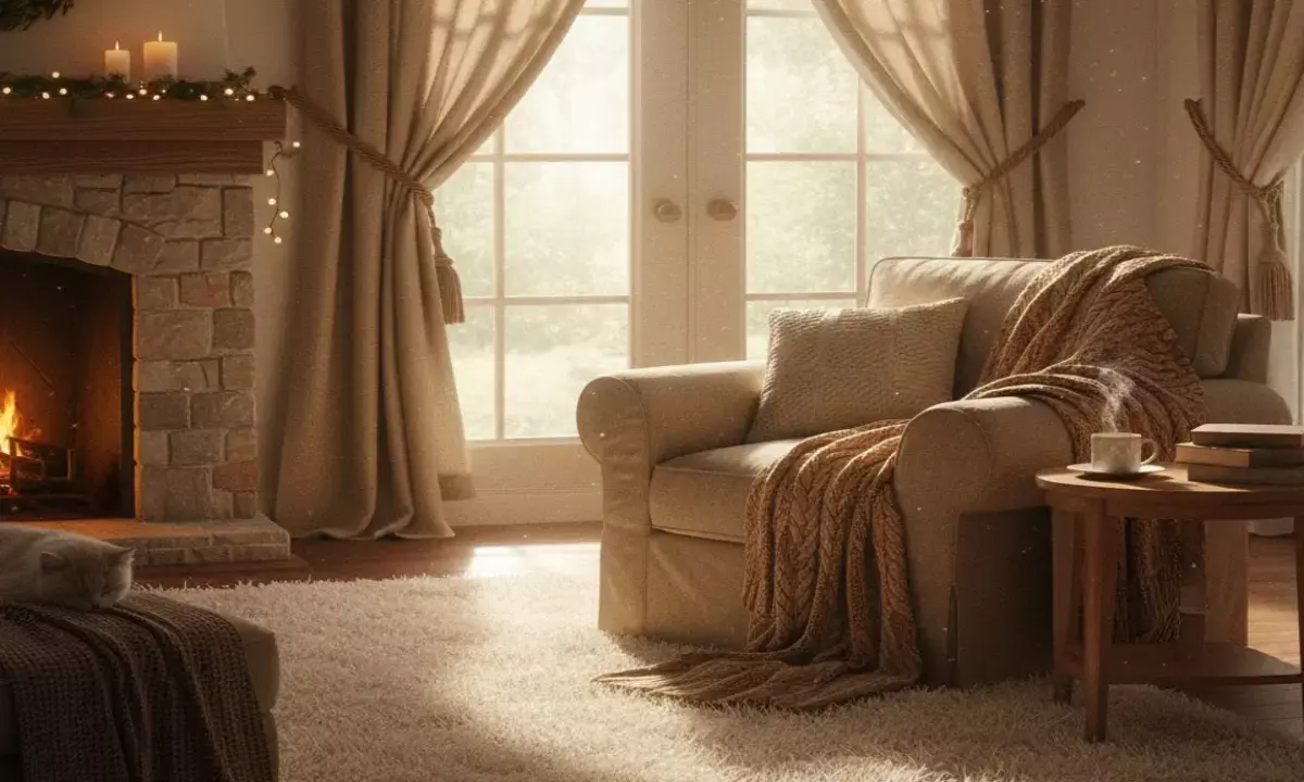 how to keep house warm in winter