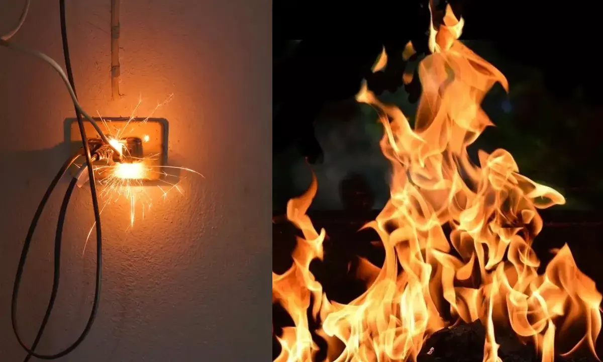 Delhi Tilak Nagar House Fire due to Short Circuit