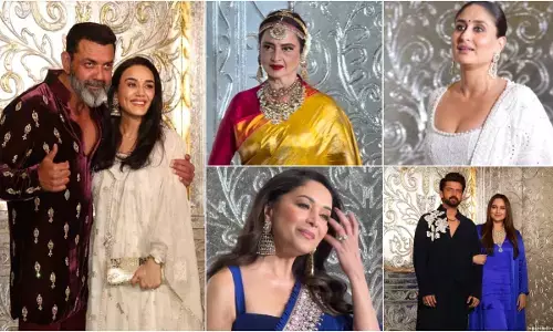 मनीष मल्होत्रा की दिवाली पार्टी में चमका सितारों का मेला, बॉबी देओल और प्रीति ज़िंटा की मुलाकात ने लूटी महफ़िल