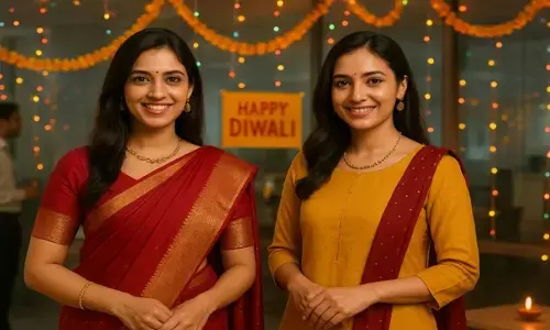 ऑफिस में दीवाली पर क्या पहनें