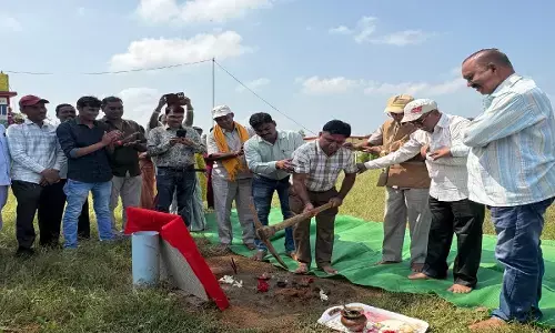 पंचायत अध्यक्ष सार्वा ने किया उद्यान का भूमिपूजन : बोले- इससे हर विद्यालय होगा हरित, स्वच्छ और प्रेरणादायी
