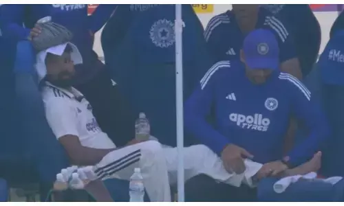 mohammed siraj ice treatment