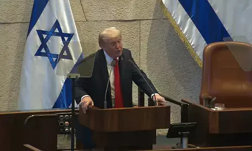 Trump Delivers Remarks to The Knesset