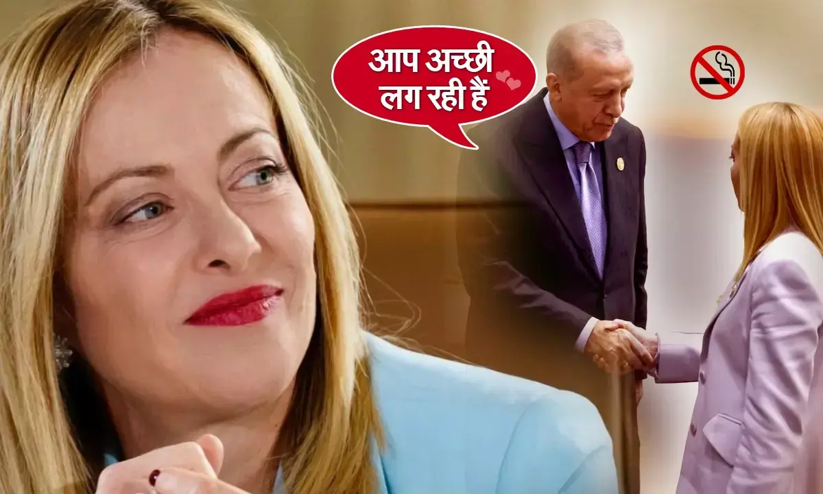 Turkish President Erdogan advised Georgia Meloni to quit smoking