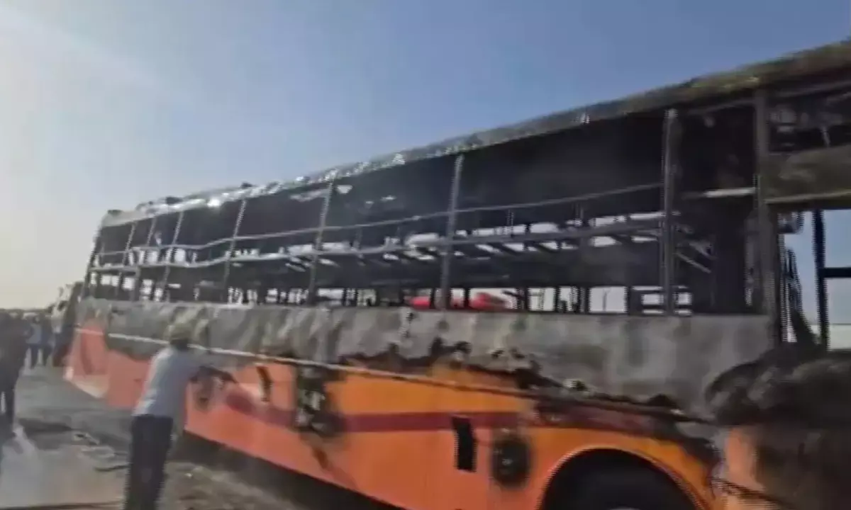 Jaisalmer Bus Fire News