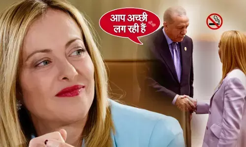 Turkish President Erdogan advised Georgia Meloni to quit smoking