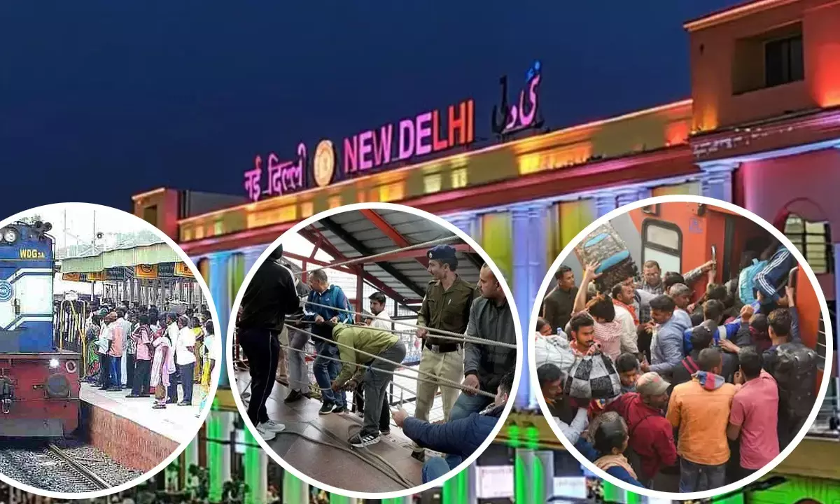 Crowd Management on New Delhi Railway Station