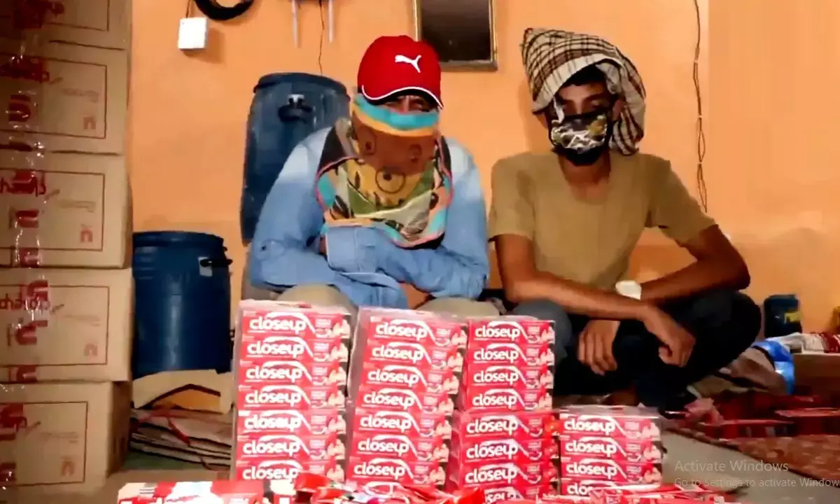 Delhi Police Busted Fake Toothpaste Factory