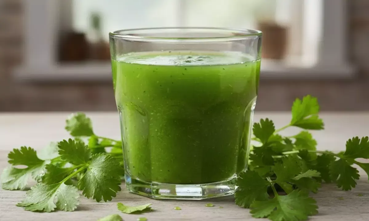 green coriander health benefits