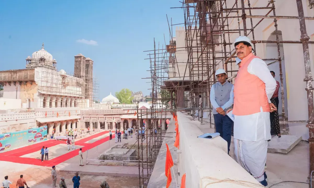 CM Mohan Yadav in Orchha