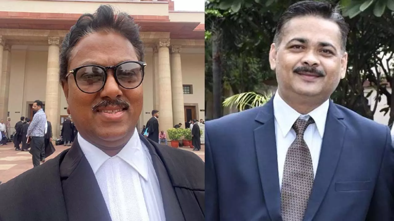 एडवोकेट बी गोपा कुमार और शशांक ठाकुर  