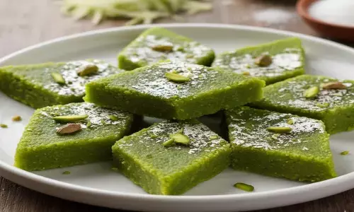 how to make lauki barfi recipe