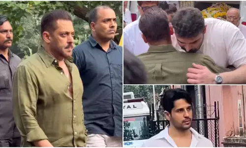 पंकज धीर के अंतिम संस्कार में भावुक हुए सलमान खान, बेटे निकितन को लगाया गले, सिद्धार्थ-अरबाज समेत सितारे हुए शामिल