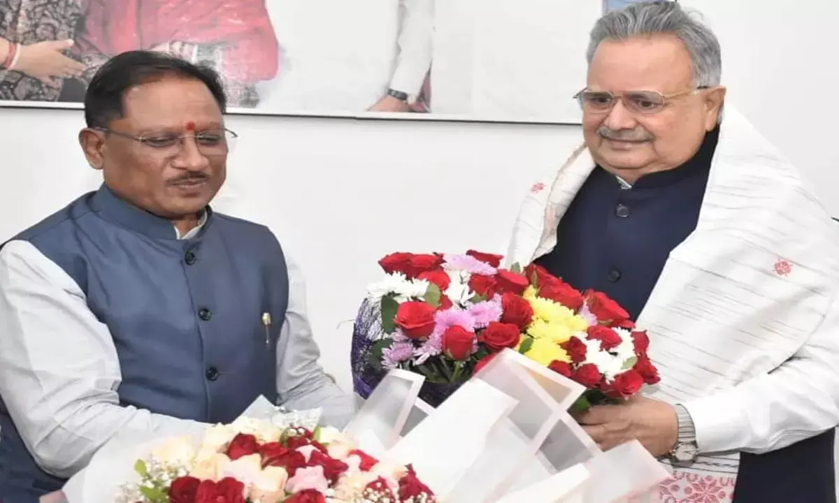 जन्मदिन के अवसर पर डॉ. रमन सिंह को बधाई देते हुए सीएम साय