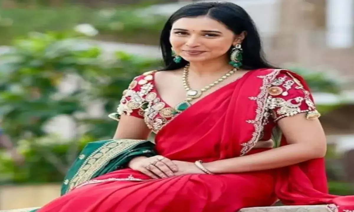 तान्या मित्तल की खूबसूरत साड़ी