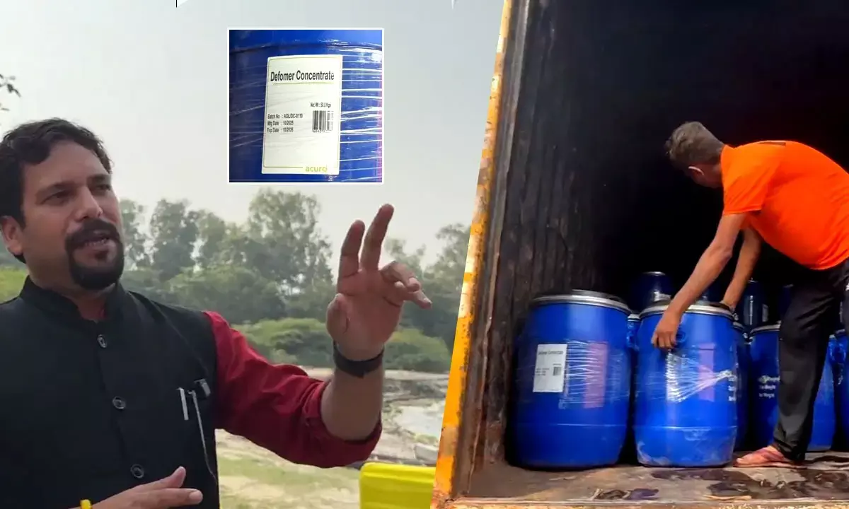 AAP Targeted BJP for Defoamer Concentrate