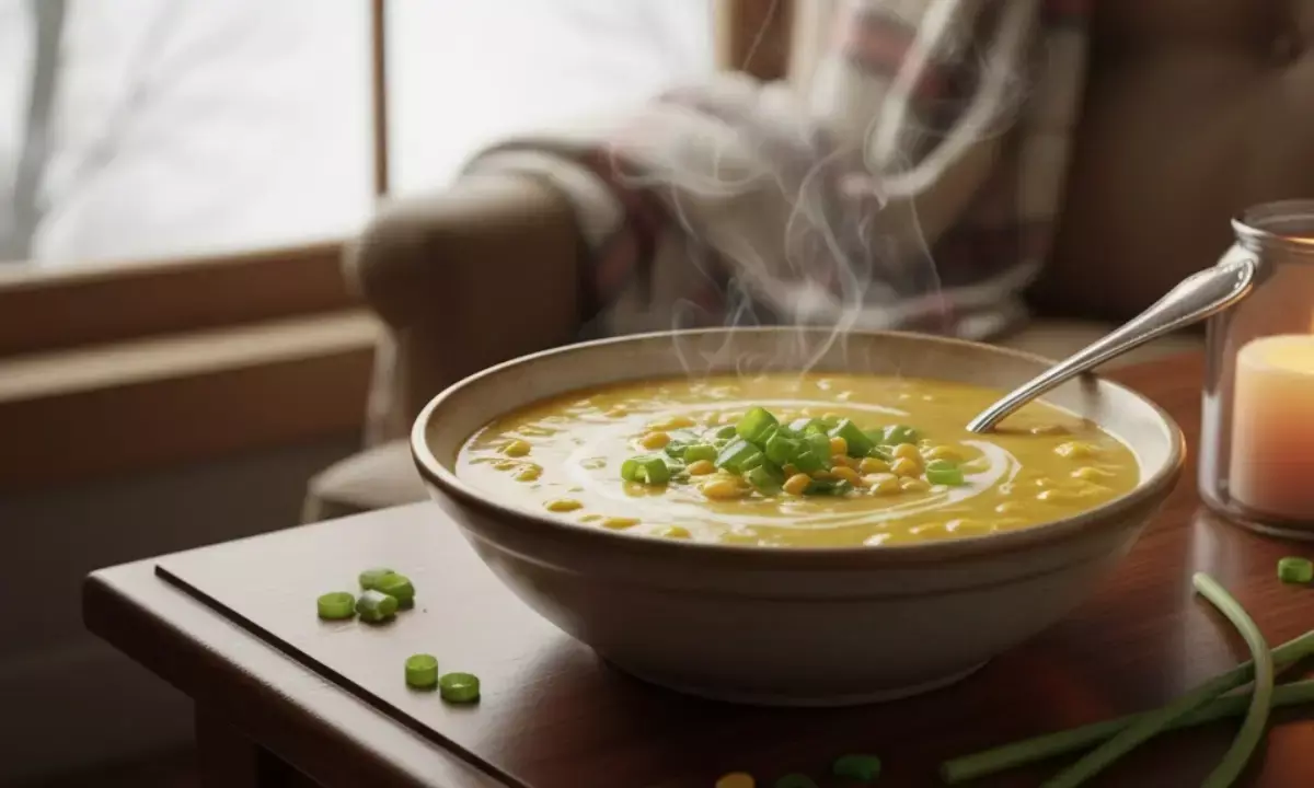 how to make sweet corn soup at home