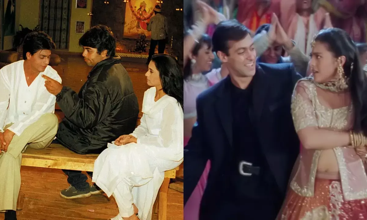 फिल्म कुछ कुछ होता है की रिलीज के 27 साल पूरे होने पर करण जौहर ने सेट से अनदेखी तस्वीरें शेयर कीं।