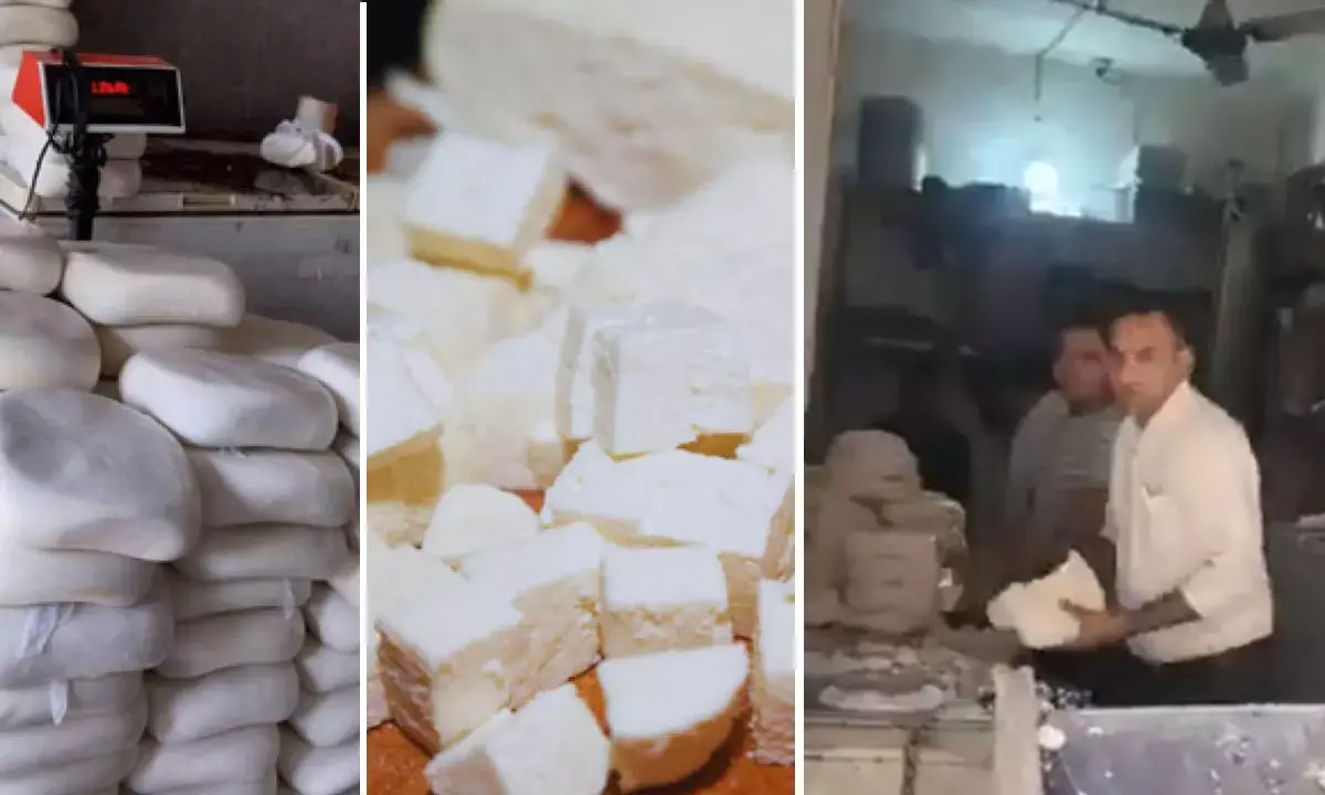 Ghaziabad Police Seized Paneer