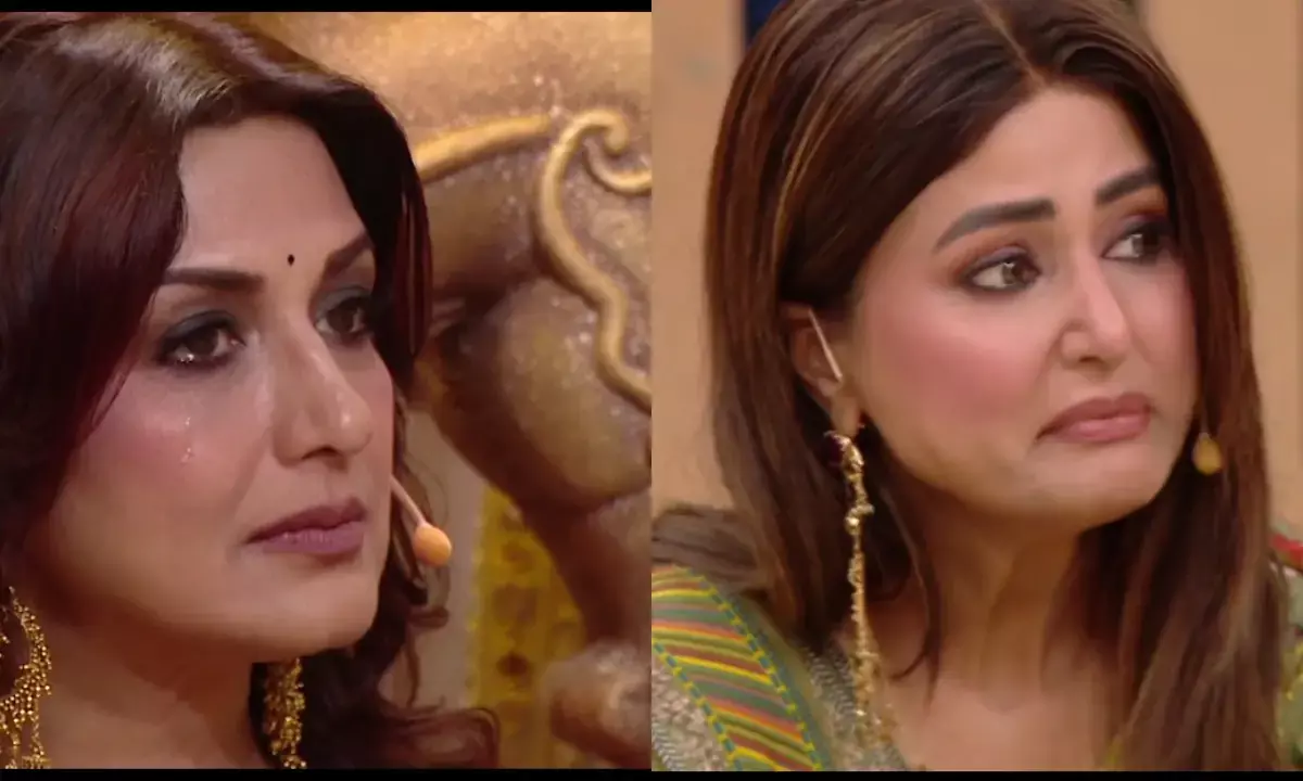 कैंसर सर्वाइवर महिला की दरियादिली देखकर सोनाली और हिना के छलके आंसू, देखें वीडियो