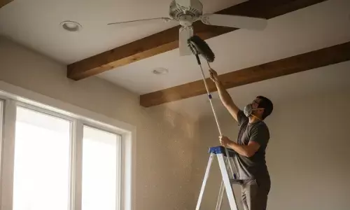 ceiling fan cleaning tips