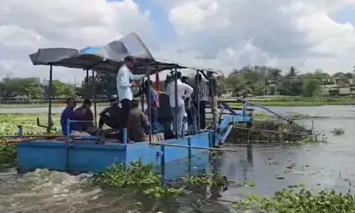 दलपत सागर की हो रही सफाई : हजारों ट्रक जलकुंभी निकाला गया, पर्यटकों को आकर्षित करने की है तैयारी