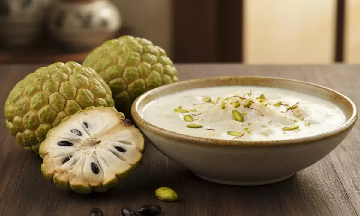 how to make sitafal kheer