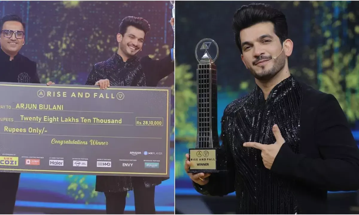 राइज़ एंड फॉल के विनर बने अर्जुन बिजलानी